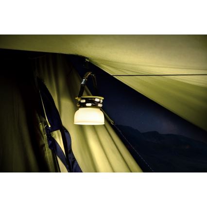 Draagbare LED RGB zonne-oplaadlamp met LED-lichtsnoer LED/10W/5V 3600 mAh IP65 3600 mAh