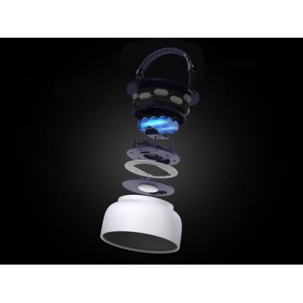 Draagbare LED RGB zonne-oplaadlamp met LED-lichtsnoer LED/10W/5V 3600 mAh IP65 3600 mAh