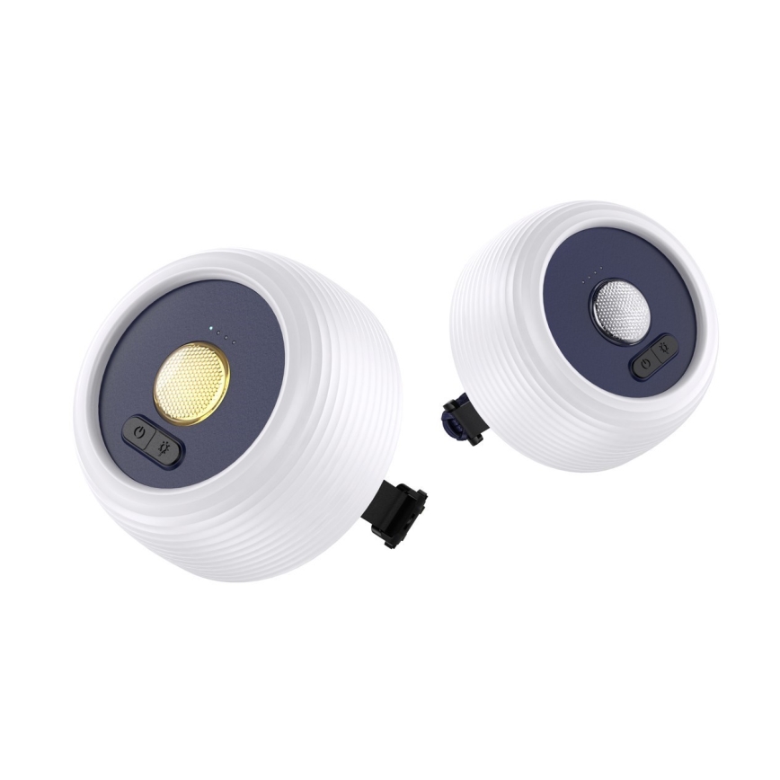 Draagbare LED RGB zonne-oplaadlamp met LED-lichtsnoer LED/10W/5V 3600 mAh IP65 3600 mAh