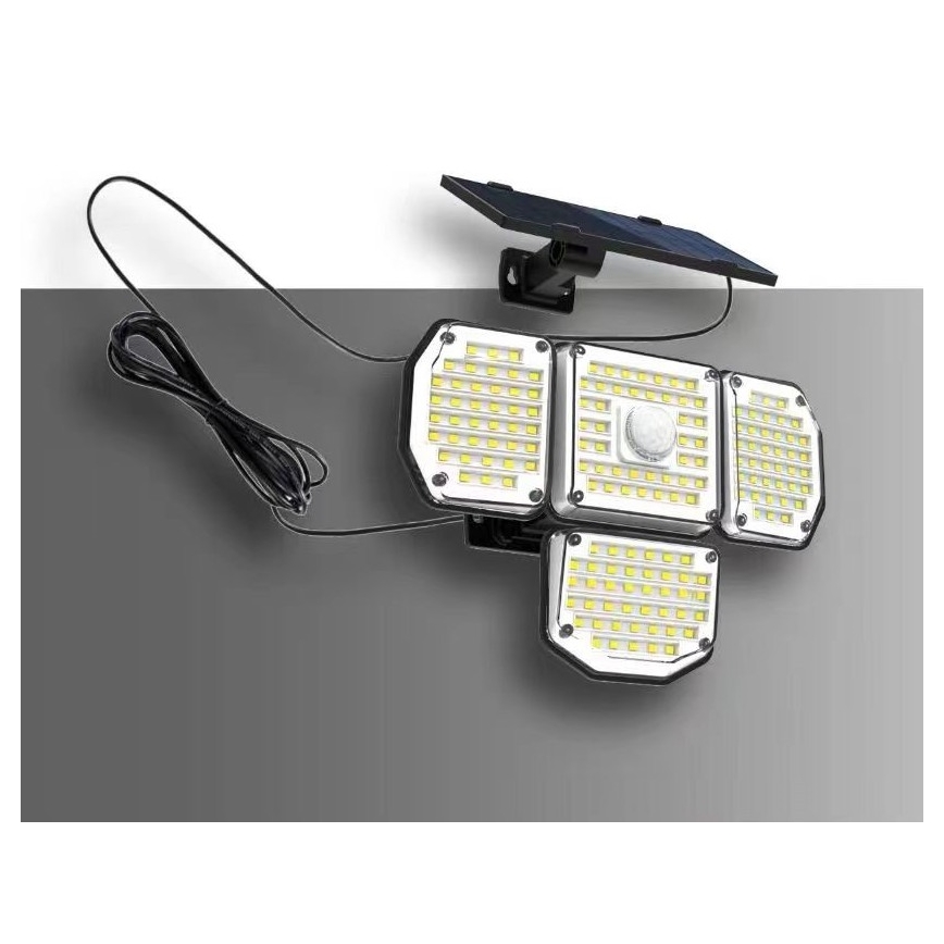 LED Solar Wandlamp met sensor LED/5W/5,5V 3000K/6500K IP44 1200 mAh