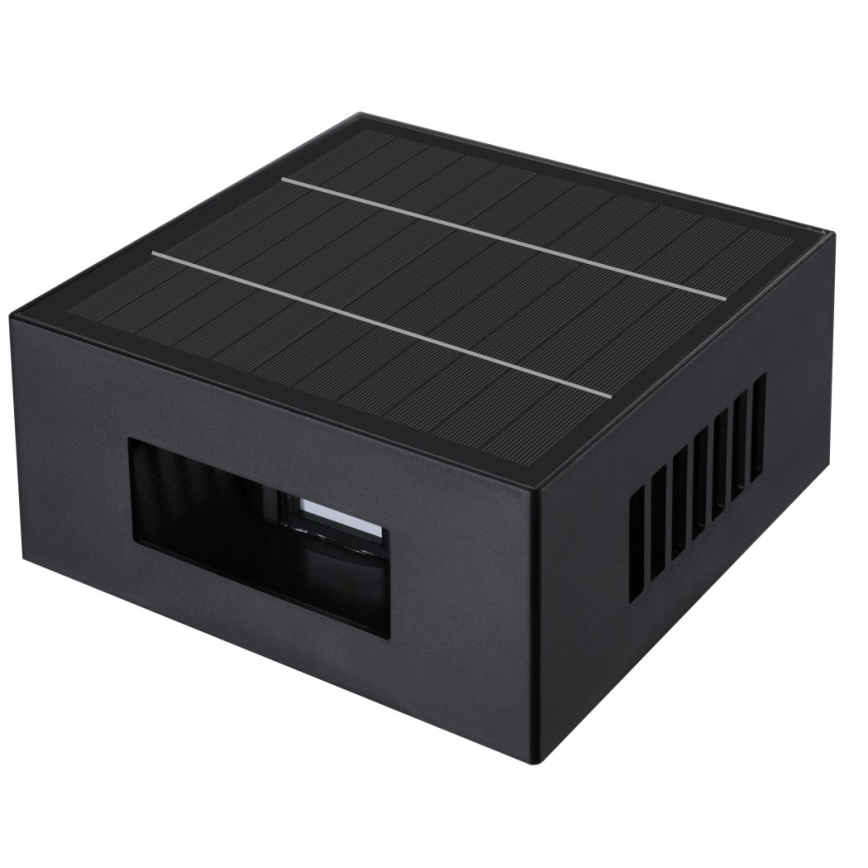 LED Solar wandlamp LED/2W/3,7V 4000K IP44 1300 mAh