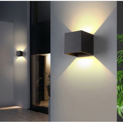 Immax 08510L - Applique murale extérieure DICE LED/6W/230V 3000K IP65