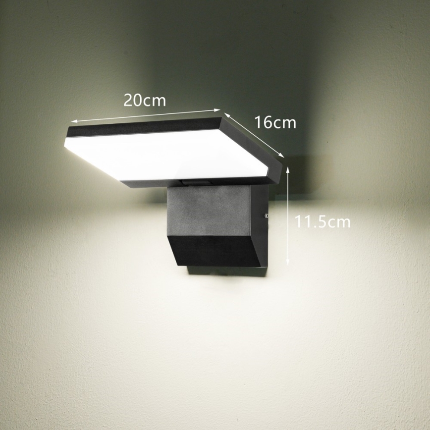 Applique murale extérieure MODERN LED/18W/230V IP65