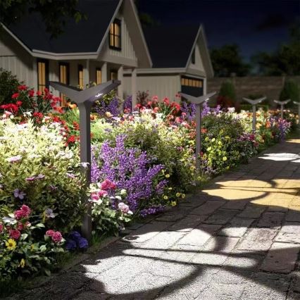 Lampe solaire LED avec capteur SUN BUTTERFLY LED/1,5W/3,7V 3000/6000K IP65 1500 mAh