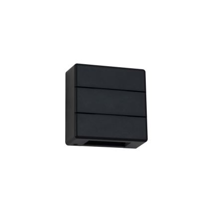 Applique murale extérieure LED LUXLINE 6W/230V 3000K IP54 noire