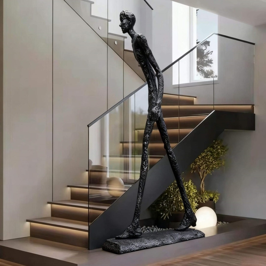 Decoratief beeld SILUETTE 210 cm Human