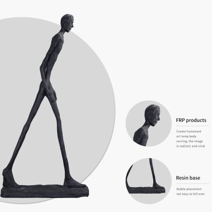 Decoratief beeld SILUETTE 210 cm Human