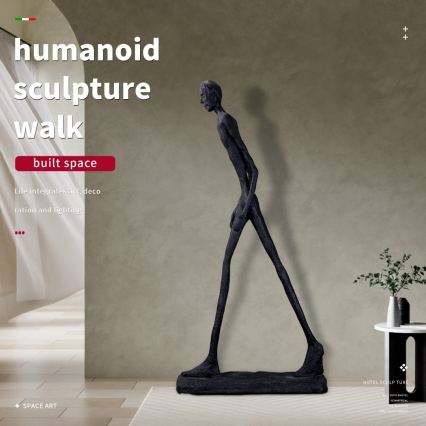 Decoratief beeld SILUETTE 210 cm Human