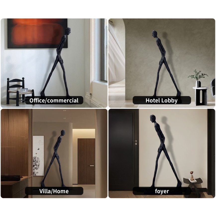 Sculpture décorative SILUETTE 210 cm humaine