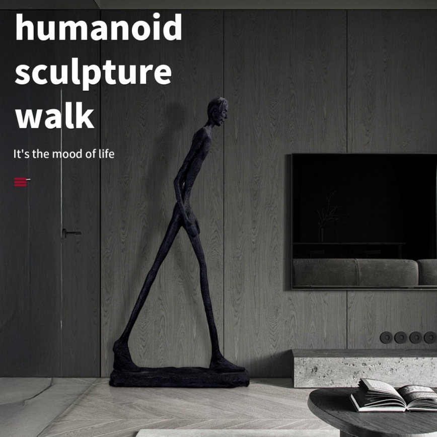 Sculpture décorative SILUETTE 210 cm humaine