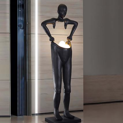 Vloerlamp SILUETTE 4xG9/10W/230V 185 cm Human Houdini