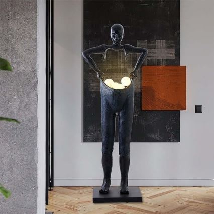 Vloerlamp SILUETTE 4xG9/10W/230V 185 cm Human Houdini