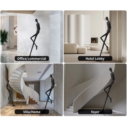 Decoratief beeld SILUETTE 178 cm Human Relax