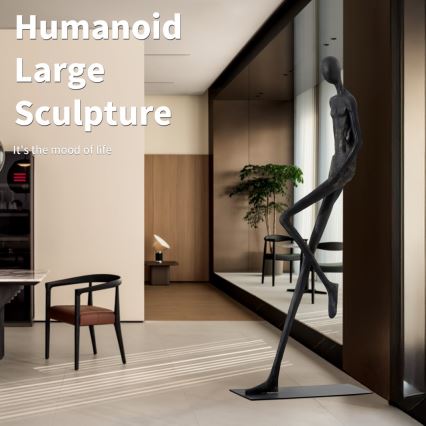 Decoratief beeld SILUETTE 178 cm Human Relax