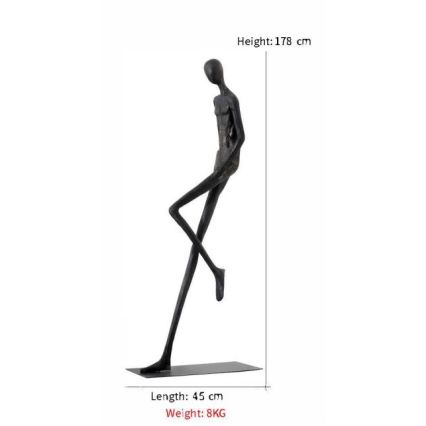 Decoratief beeld SILUETTE 178 cm Human Relax