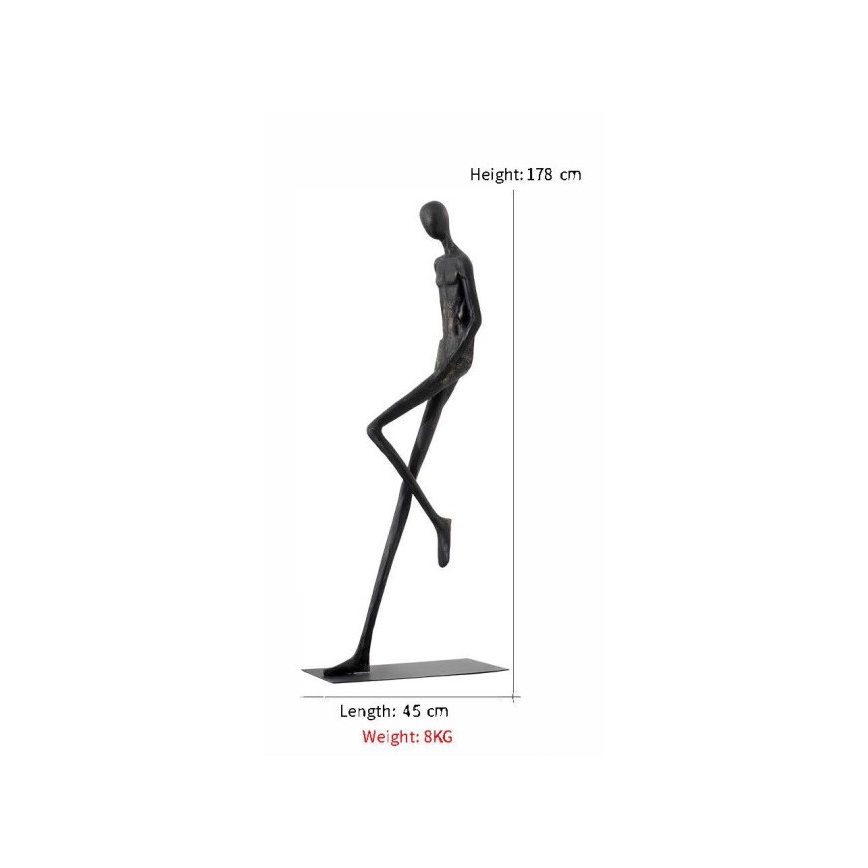 Decoratief beeld SILUETTE 178 cm Human Relax