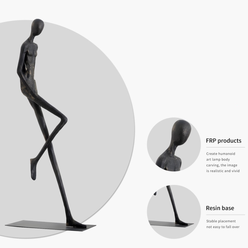 Decoratief beeld SILUETTE 190 cm Human Relax