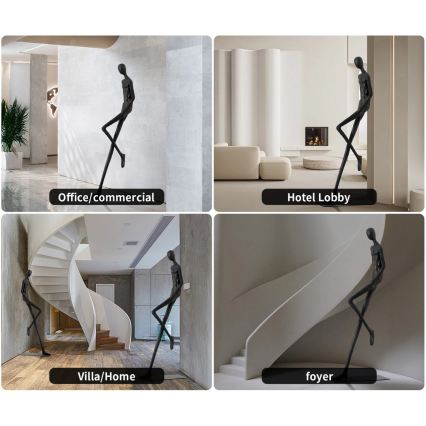 Decoratief beeld SILUETTE 190 cm Human Relax
