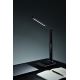 Lampe de table à intensité variable avec charge sans fil USB KINGFISHER LED/8,5W/230V noir