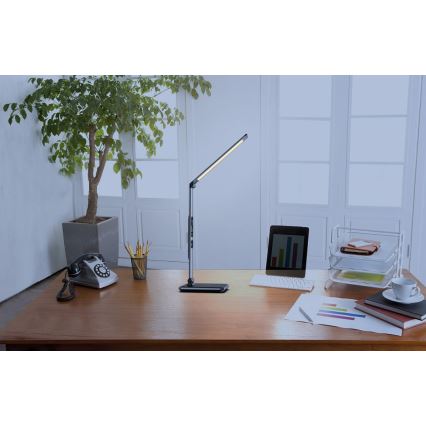 Dimbare LED Tafel Lamp LED/8,5W/230V met draadloos opladen