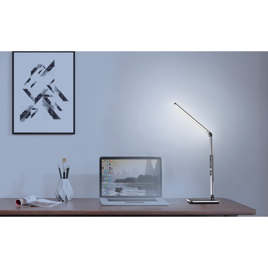 Lampe de table à intensité variable LED/8,5W/230V avec chargeur sans fil