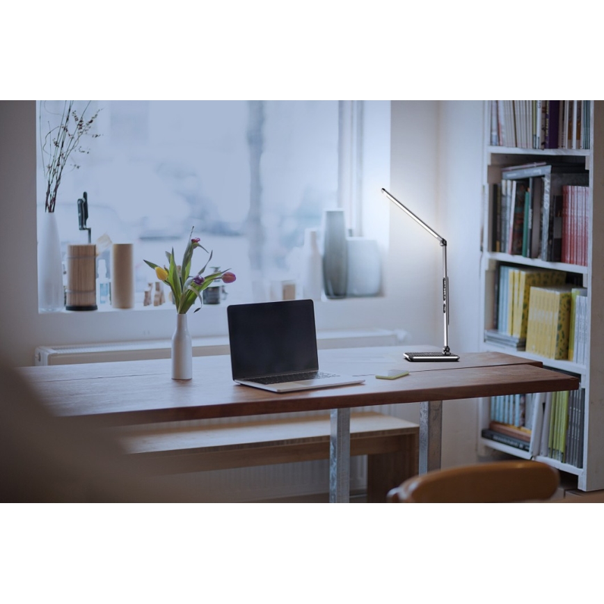 Lampe de table à intensité variable LED/8,5W/230V avec chargeur sans fil