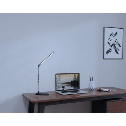 Lampe de table à intensité variable LED/8,5W/230V avec chargeur sans fil