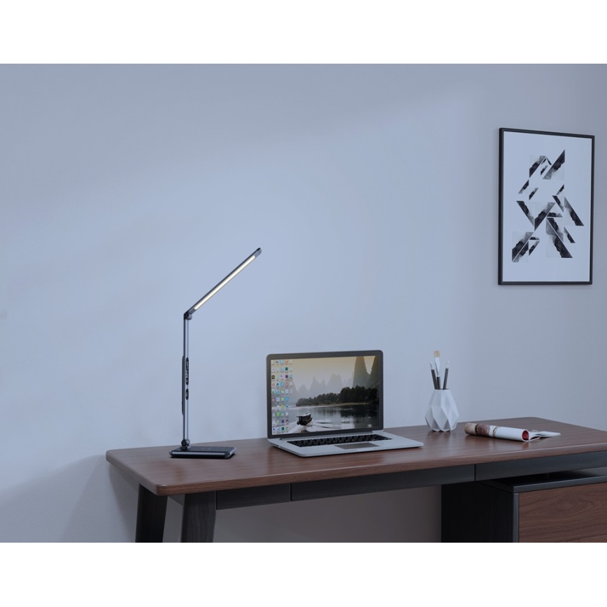 Lampe de table à intensité variable LED/8,5W/230V avec chargeur sans fil