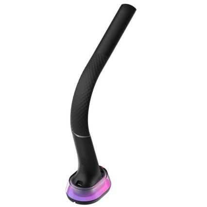 LED RGB Dimbare bureaulamp met draadloos opladen CORELLA LED/7W/12/230V zwart