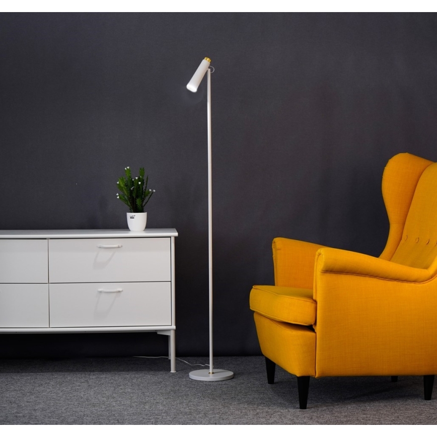 Dimbare LED Staande lamp TIT LED/6W/230V wit