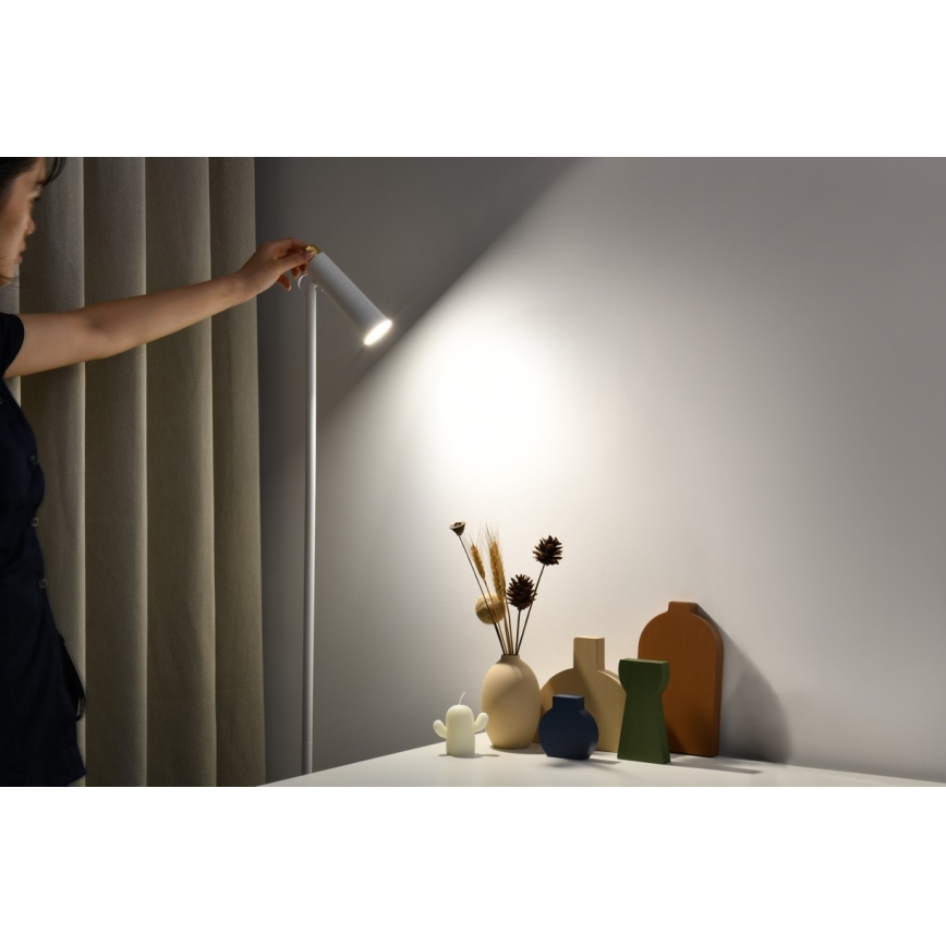 Dimbare LED Staande lamp TIT LED/6W/230V wit