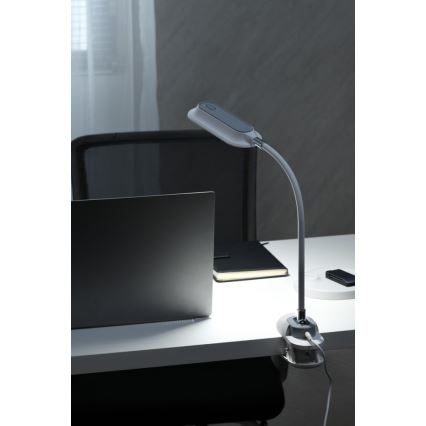 LED+CCT dimbare bureaulamp met klem CLIP LED/7,5W/230V 3000/4200/5000K wit