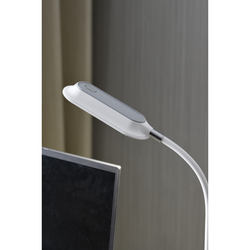 LED+CCT dimbare bureaulamp met klem CLIP LED/7,5W/230V 3000/4200/5000K wit