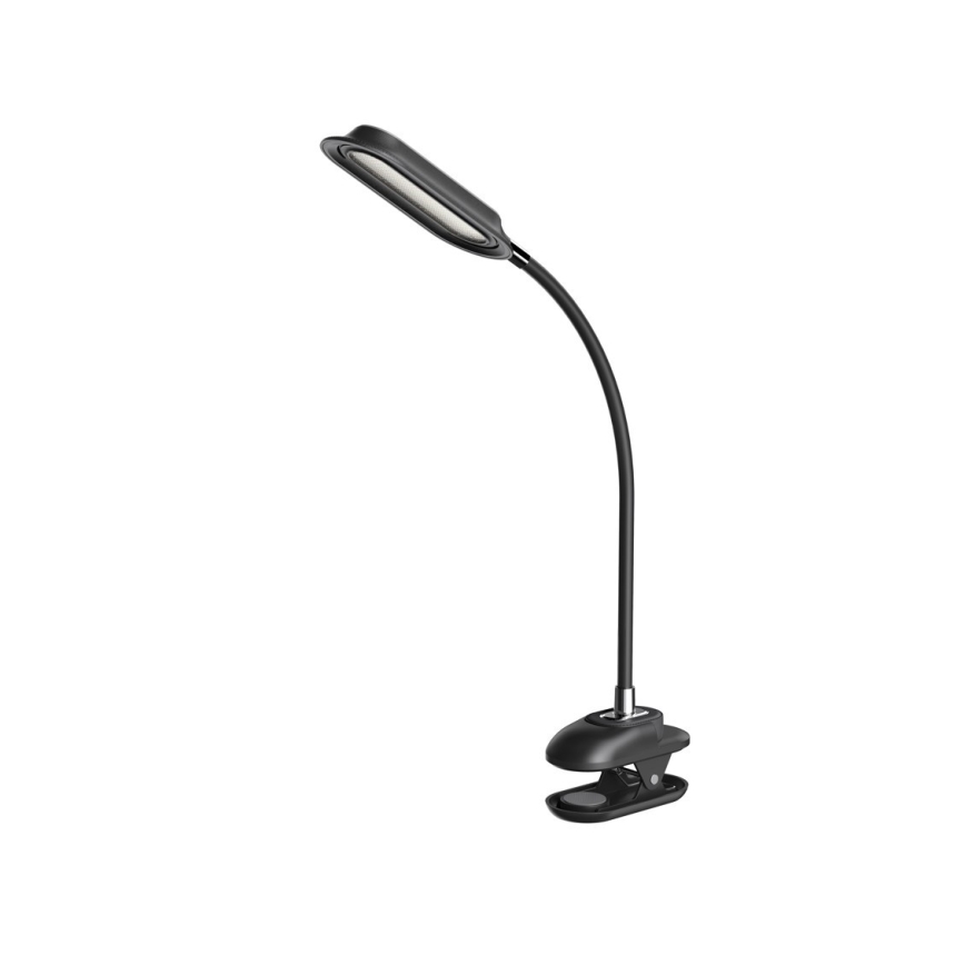 Lampe de bureau à pince dimmable LED+CCT CLIP LED/7,5W/230V 3000/4200/5000K noire