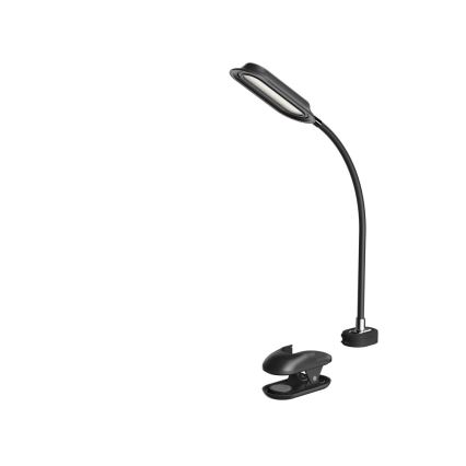 Lampe de bureau à pince dimmable LED+CCT CLIP LED/7,5W/230V 3000/4200/5000K noire