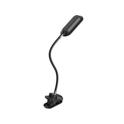 Lampe de bureau à pince dimmable LED+CCT CLIP LED/7,5W/230V 3000/4200/5000K noire