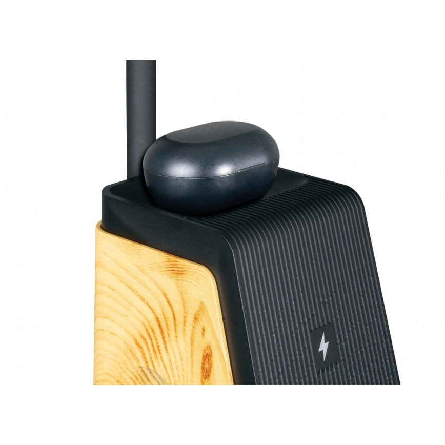 LED+CCT dimbare tafellamp met draadloos QI-opladen IDEAL LED/8W/230V 2700/4000/5000K beige