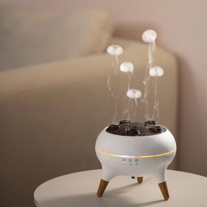 Immax 09104L - Aroma-diffuser en luchtbevochtiger JELLYFISH LED/11W/5V