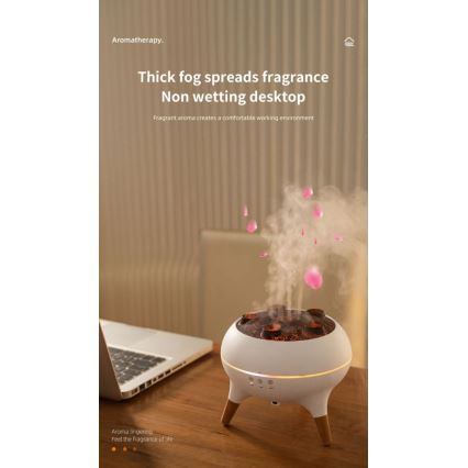 Immax 09104L - Aroma-diffuser en luchtbevochtiger JELLYFISH LED/11W/5V