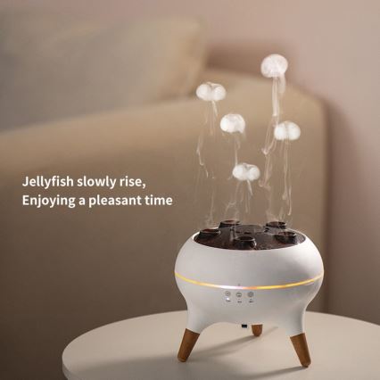 Immax 09104L - Diffuseur d'arômes et humidificateur d'air JELLYFISH LED/11W/5V