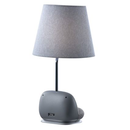 Lampe de table LED dimmable avec recharge sans fil Qi SOFA LED/6W/230V, gris