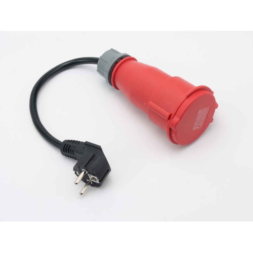 Immax - Borne de recharge EV pour véhicules électriques AC Type 2 16 A/380 V + prise 230 V, 3,7 kW, 5 m, Tuya