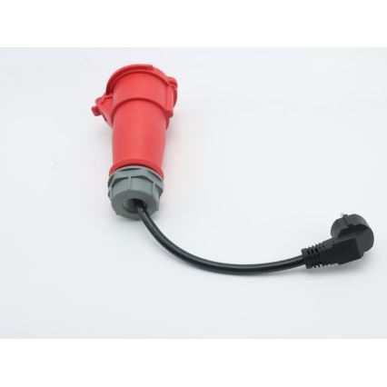 Immax - Borne de recharge EV pour véhicules électriques AC Type 2 16 A/380 V + prise 230 V, 3,7 kW, 5 m, Tuya