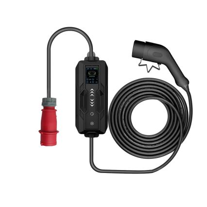 Immax - Reislaadstation EV voor elektrische auto's AC Type 2 32A/380V 22kW 5m + hoes