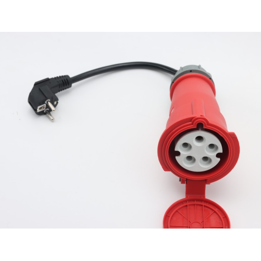 Immax - Draagbaar laadstation voor elektrische voertuigen AC Type 2 16 A / 380 V, 11 kW, met stekker 230 V en 5 m kabel, Wi-Fi Tuya