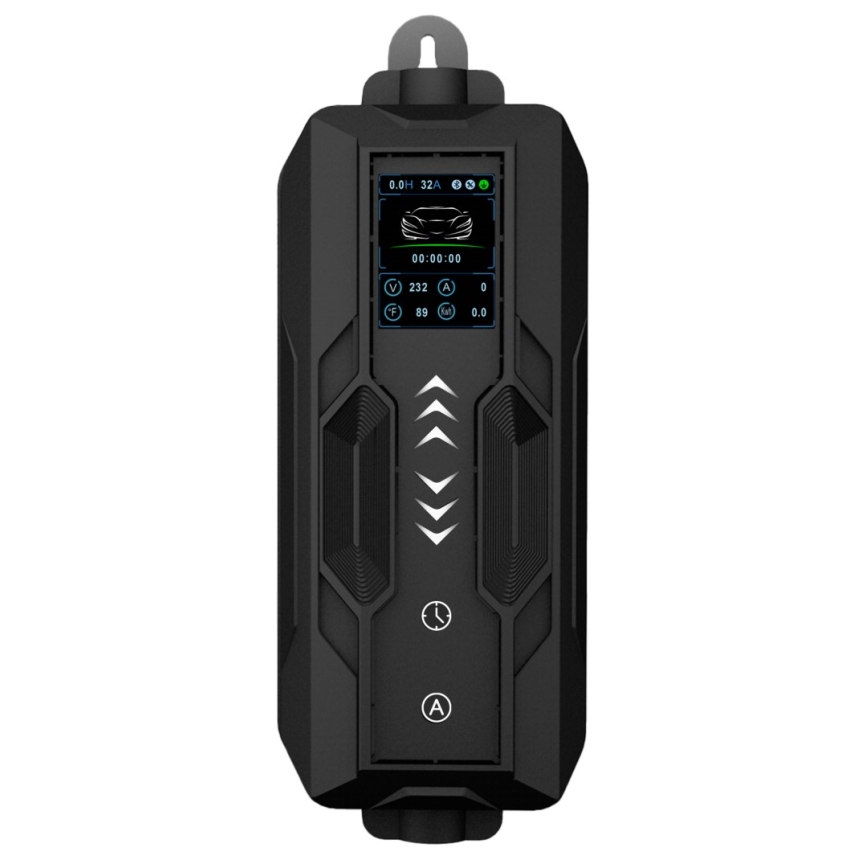 Immax - Draagbaar laadstation voor elektrische voertuigen AC Type 2 16 A / 380 V, 11 kW, met stekker 230 V en 5 m kabel, Wi-Fi Tuya