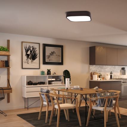 Immax NEO 07039L - LED dimbare plafondlamp RECUADRO LED/56W/230V Tuya + afstandsbediening