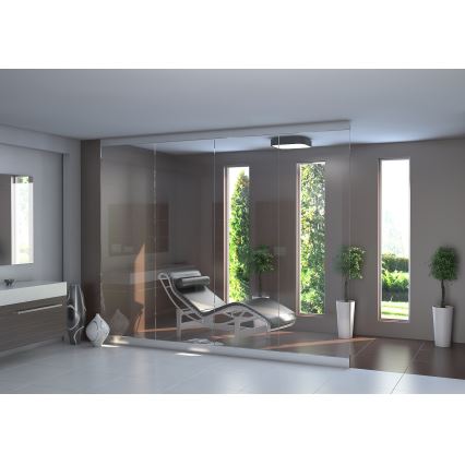 Immax NEO 07039L - Plafonnier à intensité variable RECUADRO LED/56W/230V + télécommande Tuya