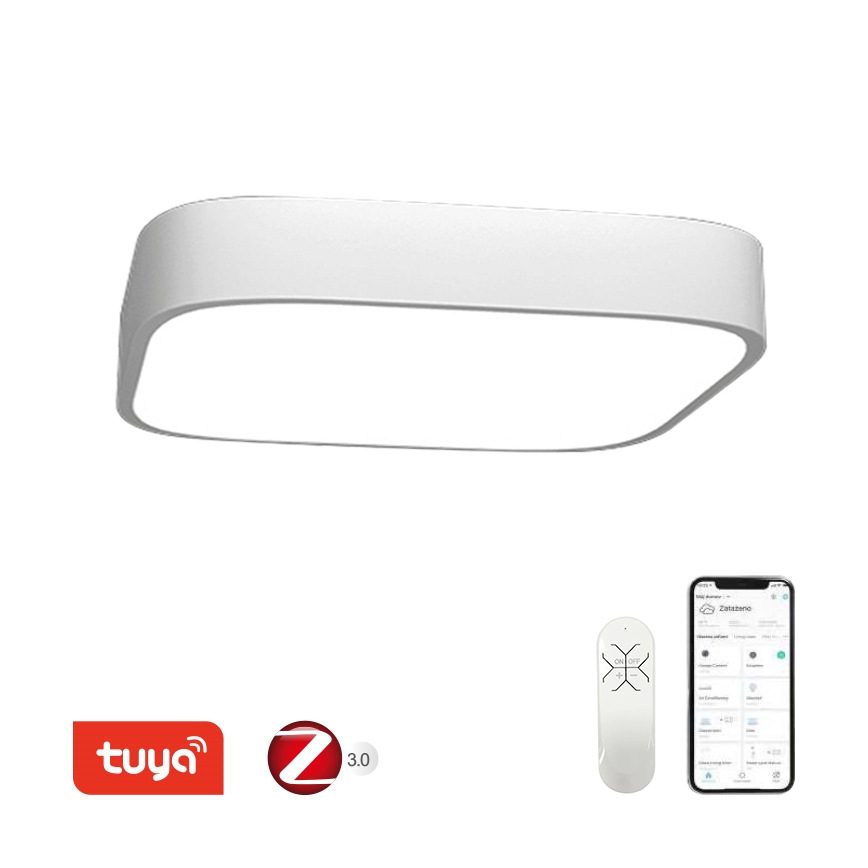 Immax NEO 07042L - LED Plafondlamp dimbaar RECUADRO LED/67W/230V + AB Tuya