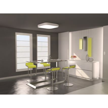 Immax NEO RECUADRO - Plafonnier LED avec télécommande LED/67W/230V